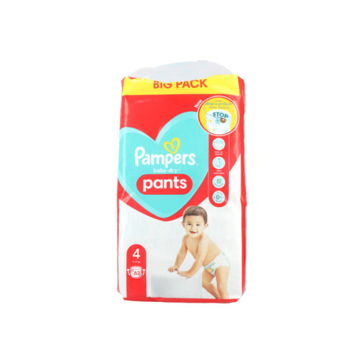 Pampers baby dry pants size 4